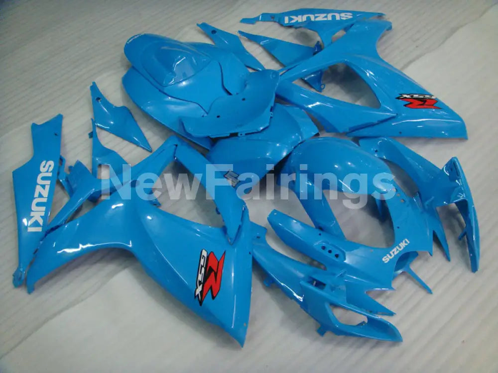 All Blue Factory Style - GSX-R600 06-07 Fairing Kit