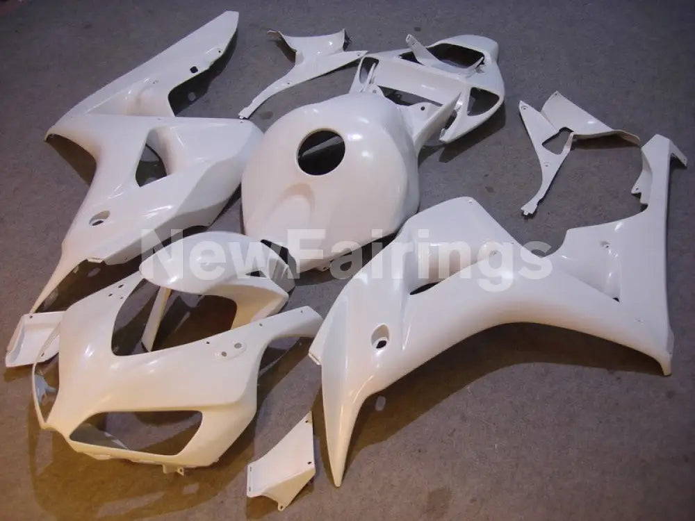 All White No decals - CBR1000RR 06-07 Fairing Kit - Vehicles