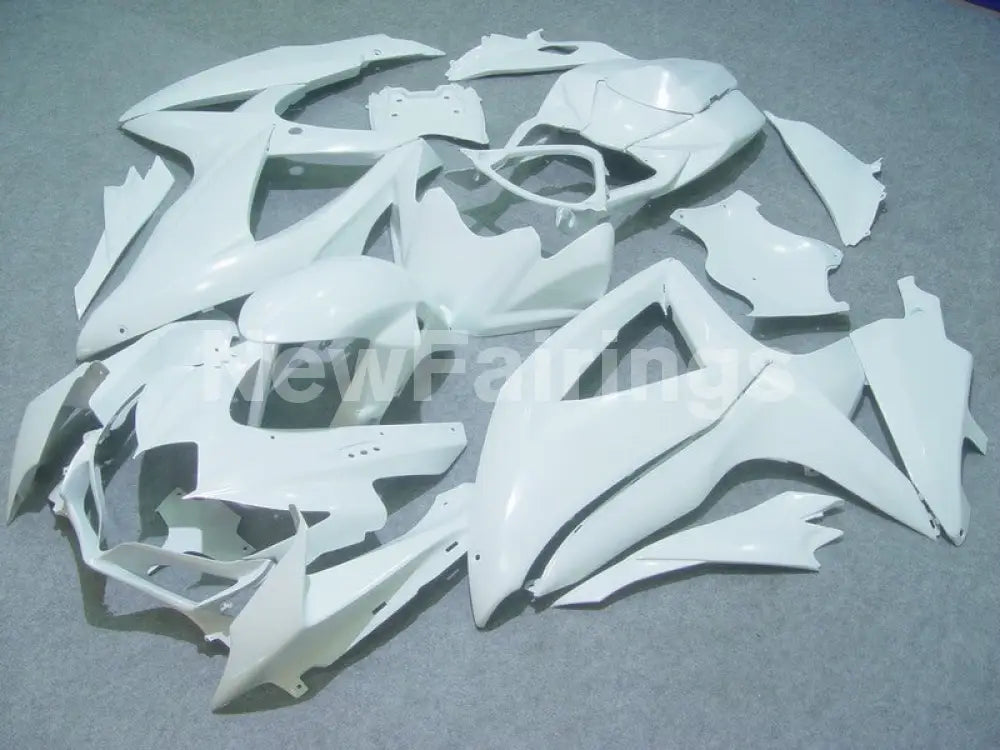 All White No decals - GSX-R750 08-10 Fairing Kit Vehicles &