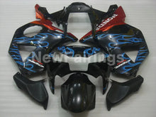 Laden Sie das Bild in den Galerie-Viewer, Black and Blue Flame - CBR 954 RR 02-03 Fairing Kit -