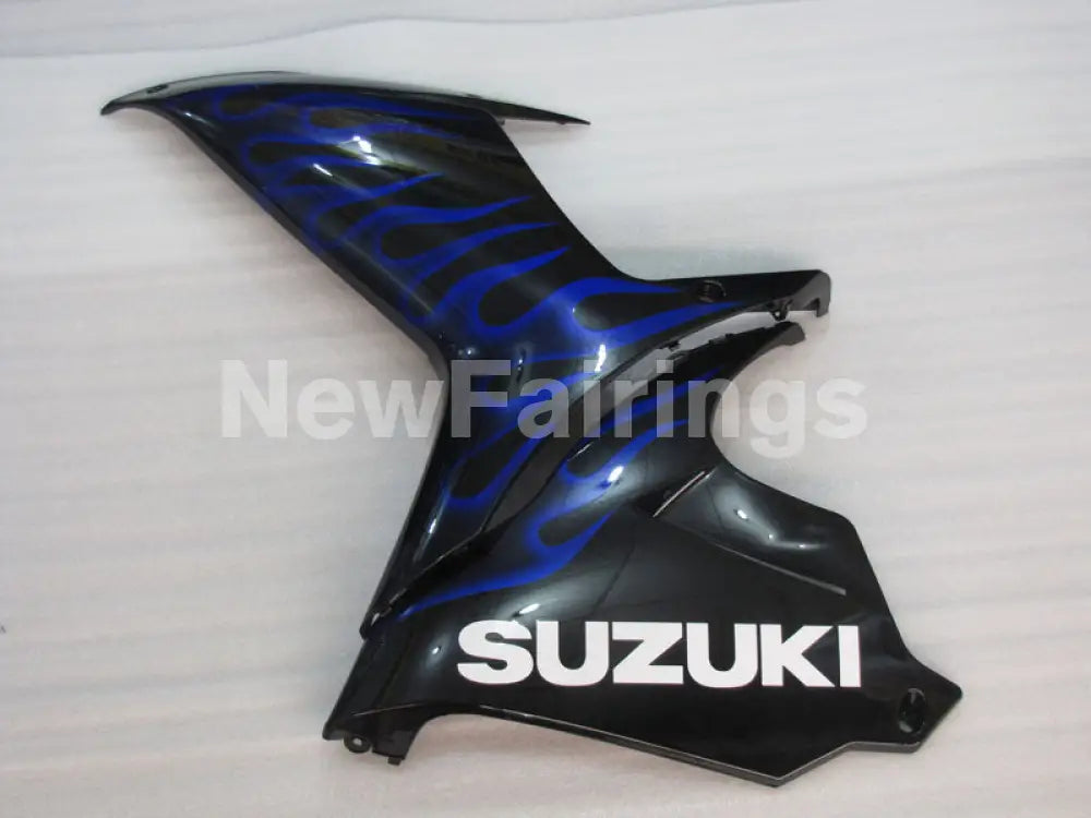 Black and Blue Flame - GSX-R600 11-24 Fairing Kit