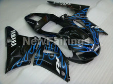 Laden Sie das Bild in den Galerie-Viewer, Black and Blue Flame - YZF-R1 98-99 Fairing Kit - Vehicles