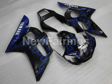 Laden Sie das Bild in den Galerie-Viewer, Black and Blue Flame - YZF-R6 98-02 Fairing Kit Vehicles &amp; Parts &gt; Vehicle Parts &amp; Accessories &gt; Motor Vehicle Parts &gt;