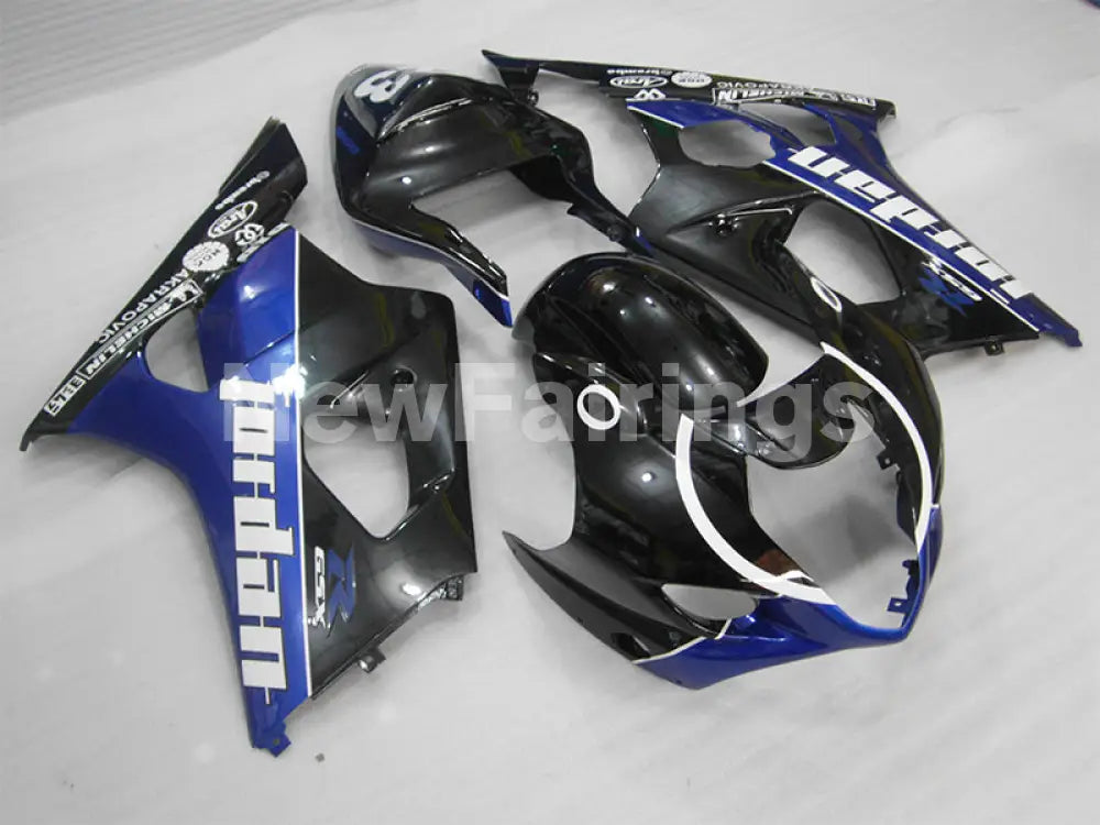 Black and Blue White Jordan - GSX - R1000 03 - 04 Fairing