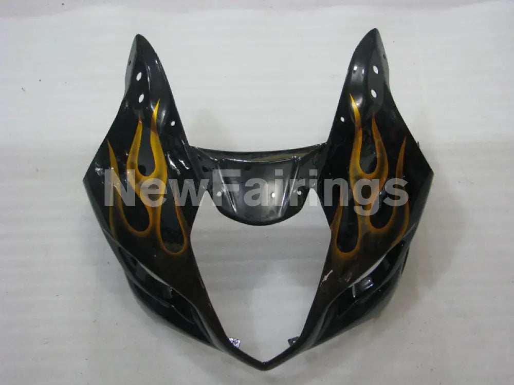 Black and Golden Flame - GSX - R1000 03 - 04 Fairing Kit