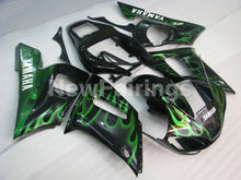 Laden Sie das Bild in den Galerie-Viewer, Black and Green Flame - YZF-R6 98-02 Fairing Kit Vehicles &amp; Parts &gt; Vehicle Parts &amp; Accessories &gt; Motor Vehicle Parts &gt;