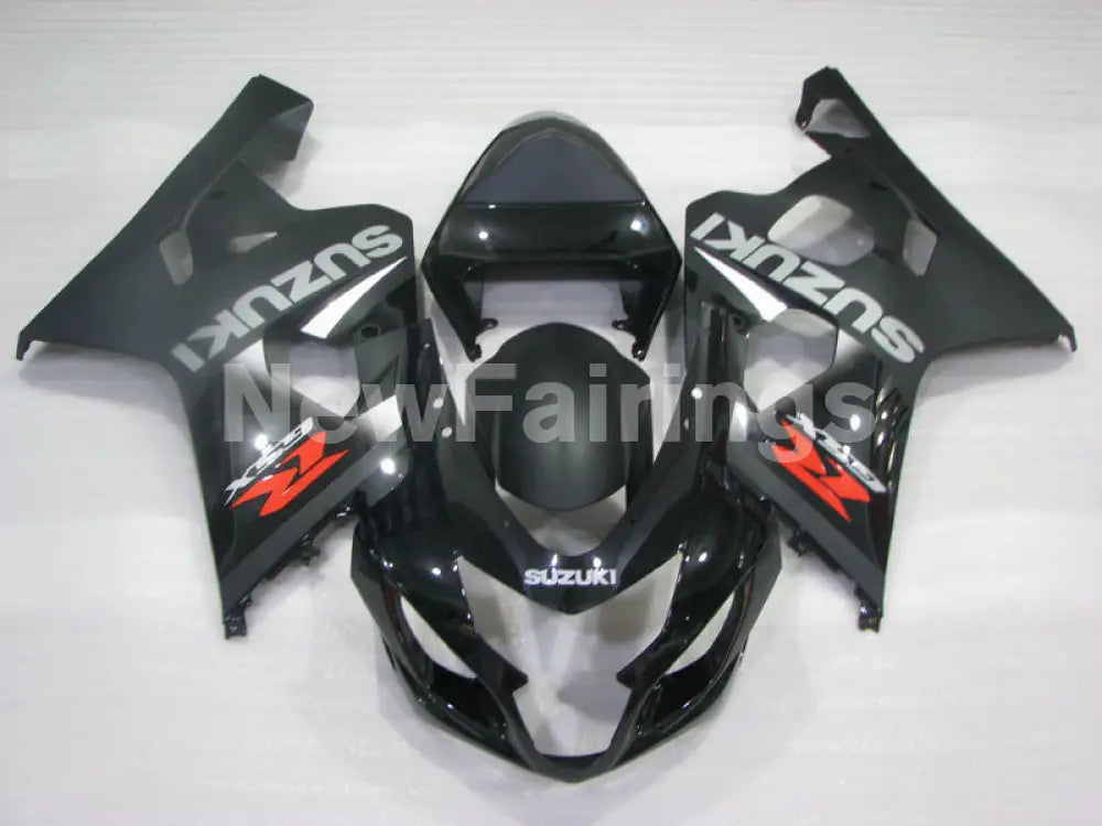 Black and Matte Black Factory Style - GSX-R600 04-05 Fairing