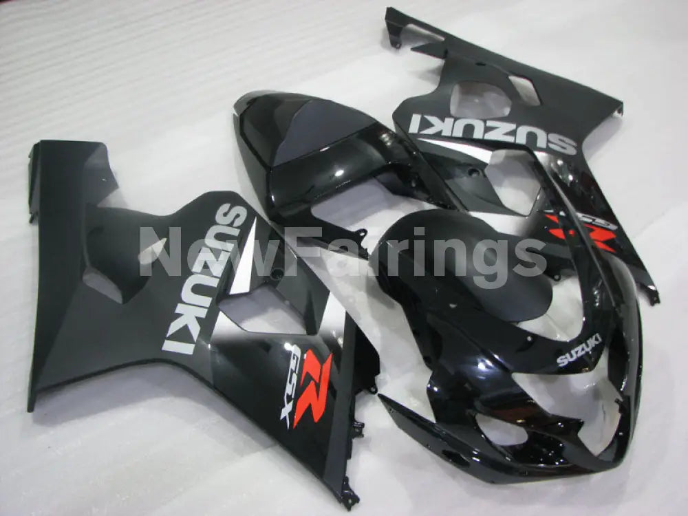 Black and Matte Black Factory Style - GSX-R600 04-05 Fairing