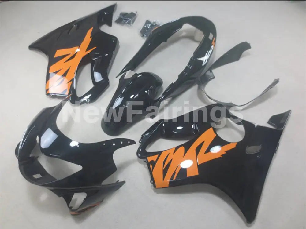 Black and Orange Factory Style - CBR600 F4 99-00 Fairing Kit