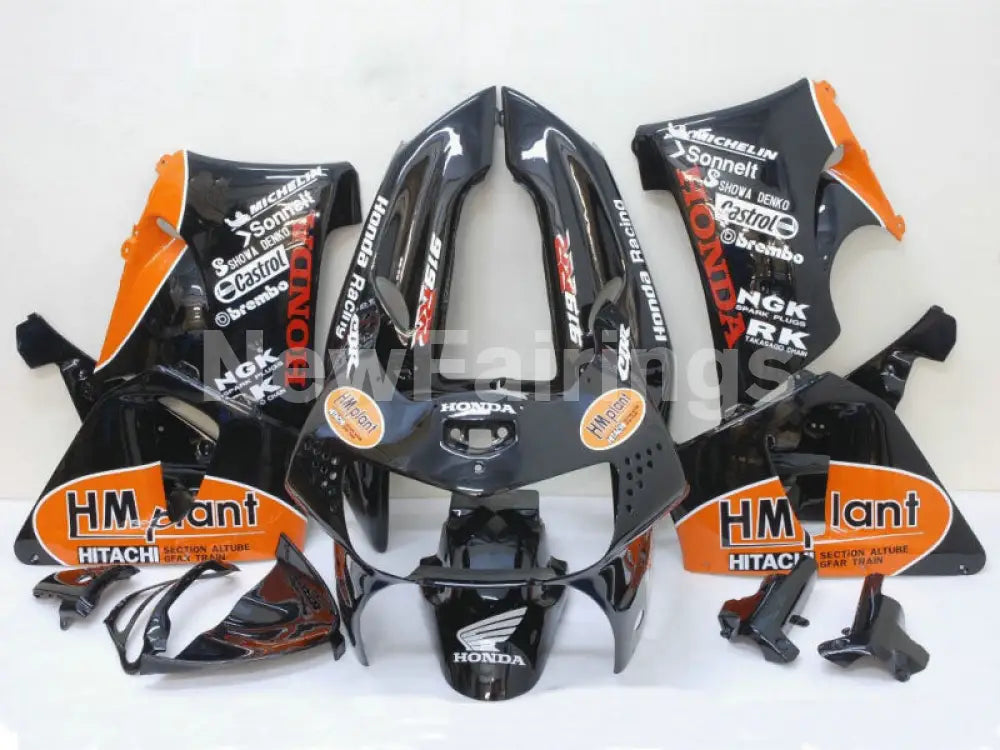 Black and Orange HM plant - CBR 919 RR 98-99 Fairing Kit -