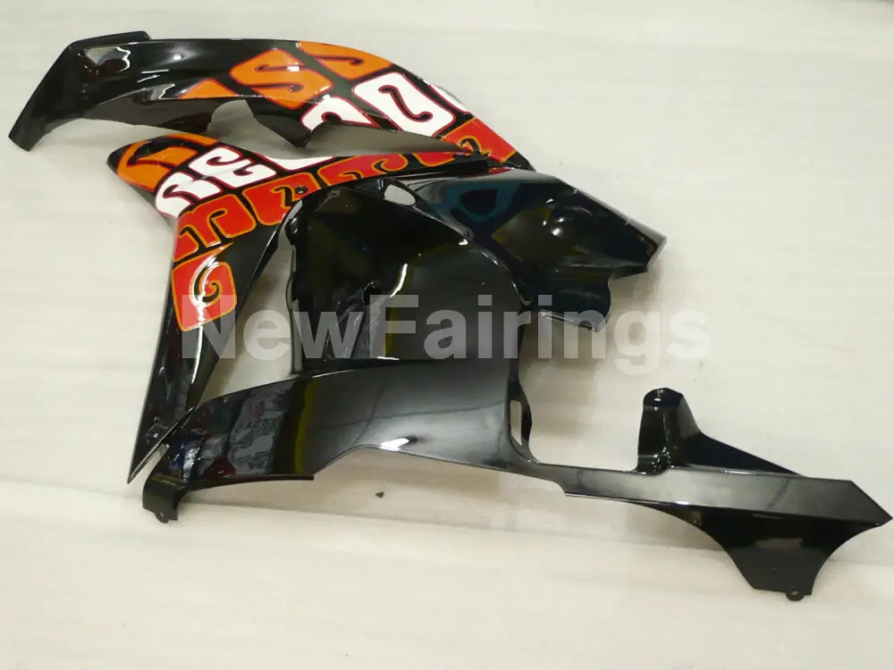 Black and Orange Rossi - CBR600RR 09-12 Fairing Kit -