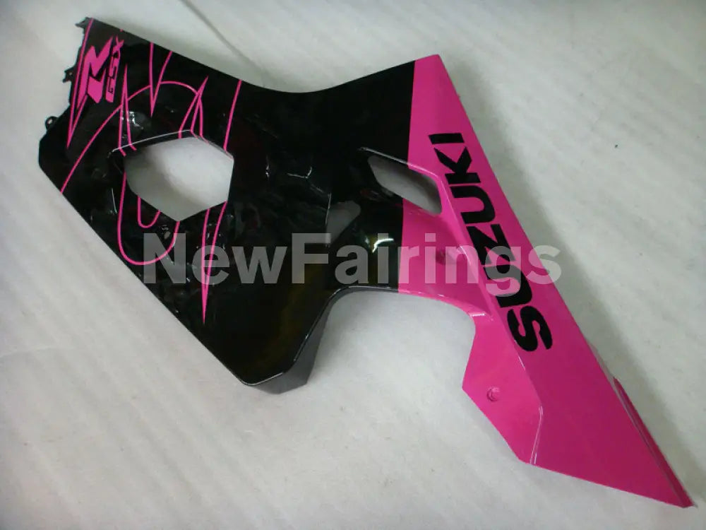 Black and Pink Corona - GSX-R600 04-05 Fairing Kit -