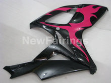 Laden Sie das Bild in den Galerie-Viewer, Black and Pink Flame - GSX-R600 06-07 Fairing Kit -