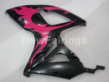 Laden Sie das Bild in den Galerie-Viewer, Black and Pink Flame - GSX-R600 06-07 Fairing Kit -