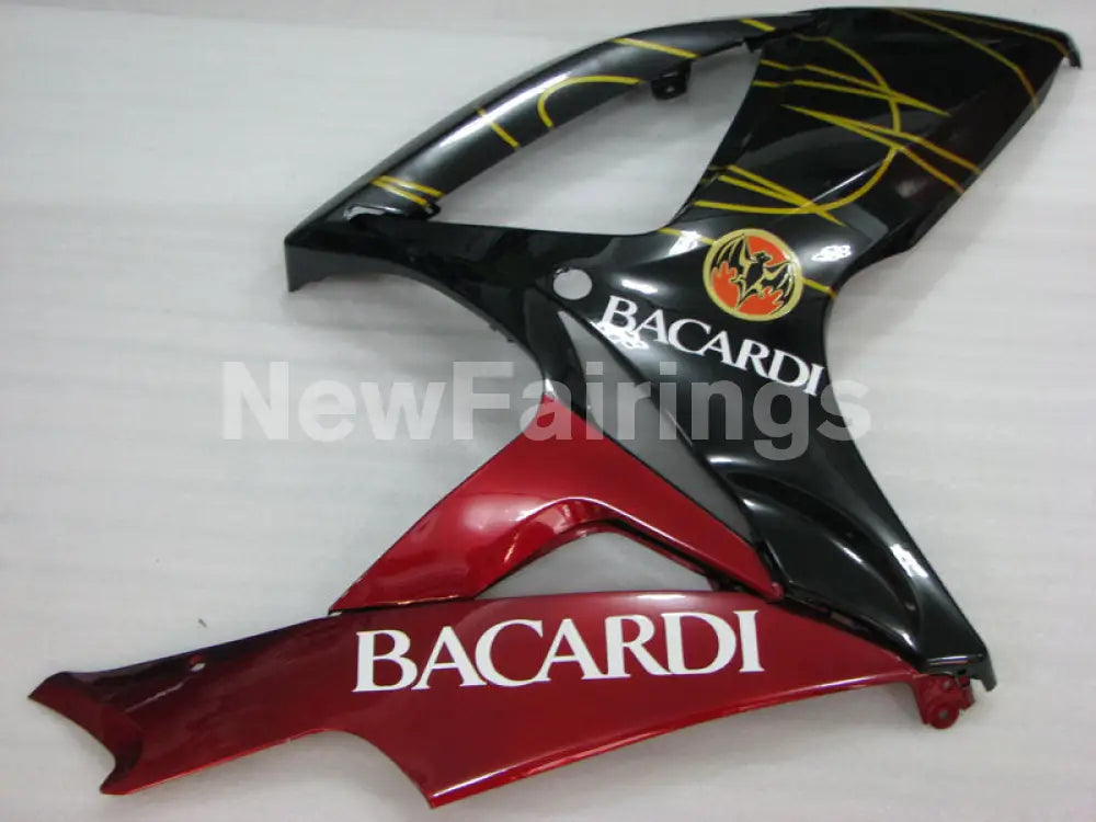 Black and Red BACARDI - GSX-R750 06-07 Fairing Kit Vehicles