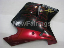 Laden Sie das Bild in den Galerie-Viewer, Black and Red Flame - CBR 1100 XX 96-07 Fairing Kit -