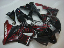 Laden Sie das Bild in den Galerie-Viewer, Black and Red Flame - CBR 919 RR 98-99 Fairing Kit -