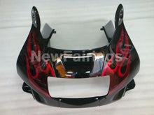 Laden Sie das Bild in den Galerie-Viewer, Black and Red Flame - CBR600 F2 91-94 Fairing Kit - Vehicles