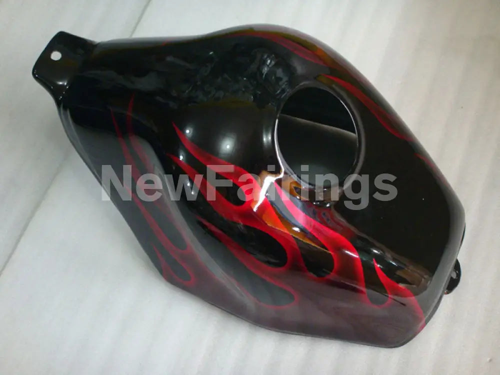 Black and Red Flame - CBR600 F2 91-94 Fairing Kit - Vehicles