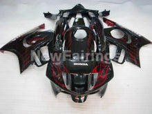 Laden Sie das Bild in den Galerie-Viewer, Black and Red Flame - CBR600 F3 97-98 Fairing Kit - Vehicles