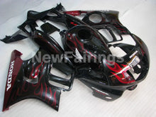 Laden Sie das Bild in den Galerie-Viewer, Black and Red Flame - CBR600 F3 97-98 Fairing Kit - Vehicles