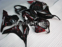 Laden Sie das Bild in den Galerie-Viewer, Black and Red Flame - CBR600RR 09-12 Fairing Kit - Vehicles