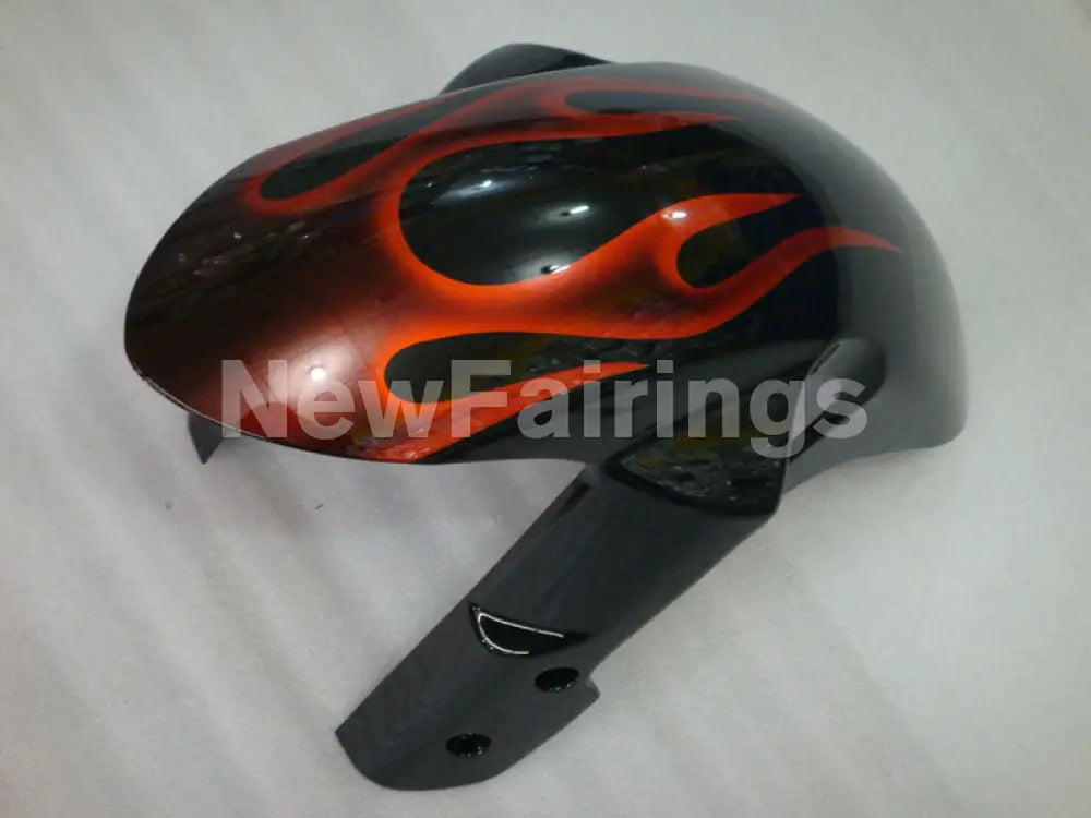 Black and Red Flame - GSX - R1000 07 - 08 Fairing Kit