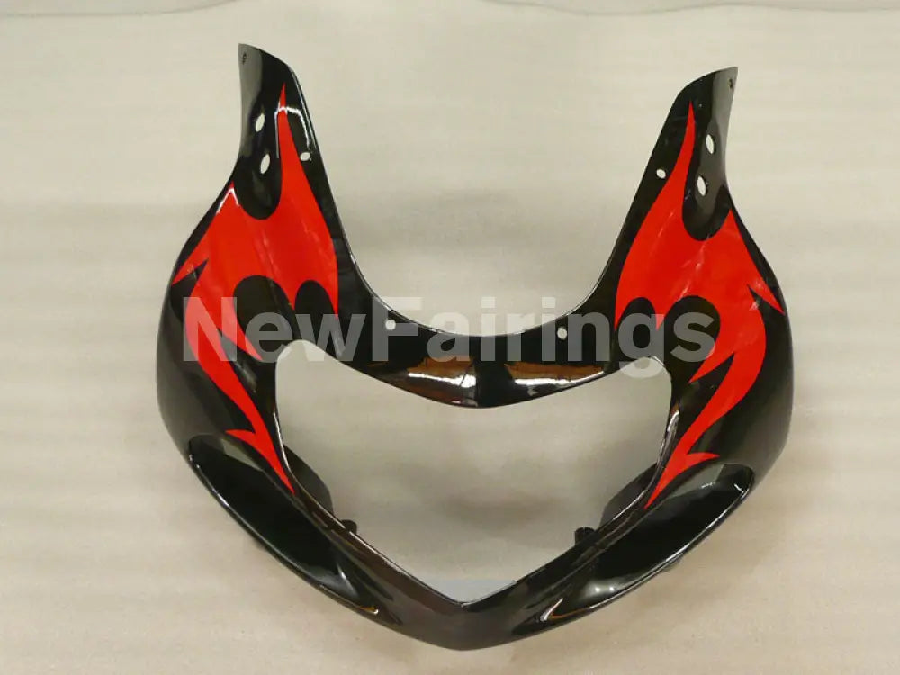 Black and Red Flame - GSX-R600 01-03 Fairing Kit - Vehicles