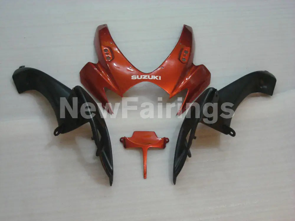 Black and Red Flame - GSX-R600 06-07 Fairing Kit - Vehicles