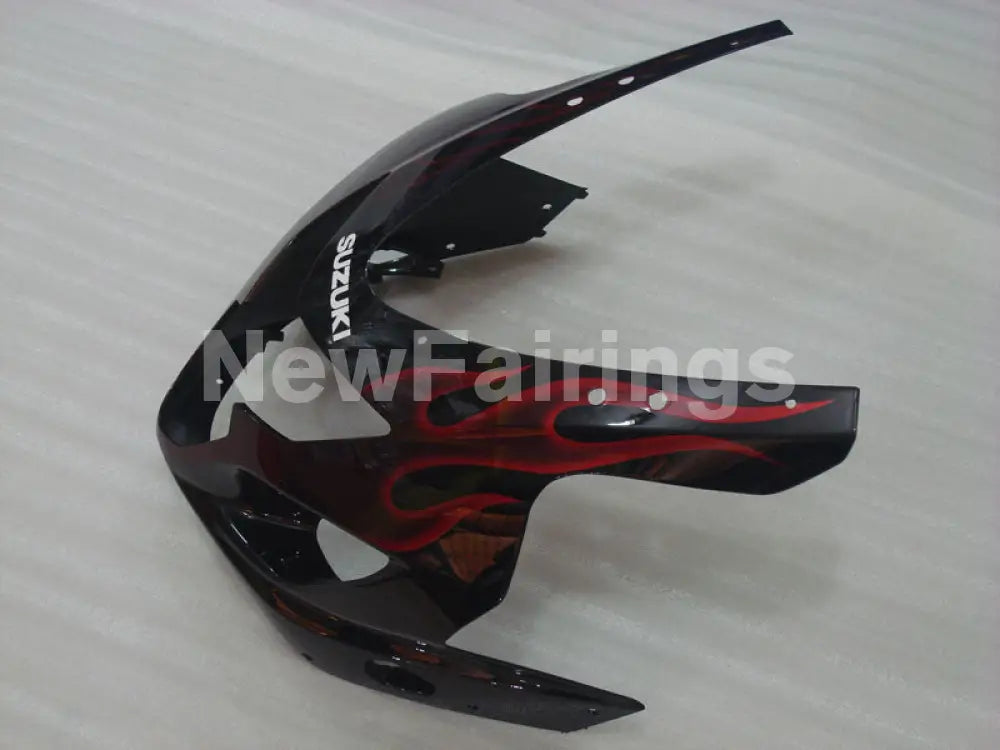 Black and Red Flame - GSX-R750 04-05 Fairing Kit Vehicles &