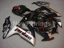 Laden Sie das Bild in den Galerie-Viewer, Black and Silver Jordan - GSX-R600 08-10 Fairing Kit