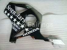 Laden Sie das Bild in den Galerie-Viewer, Black and Silver SevenStars - CBR 954 RR 02-03 Fairing Kit -