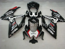 Laden Sie das Bild in den Galerie-Viewer, Black and White Beacon - GSX-R600 08-10 Fairing Kit