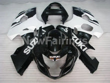 Laden Sie das Bild in den Galerie-Viewer, Black and White Factory Style - GSX-R600 04-05 Fairing Kit -