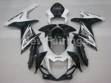 Laden Sie das Bild in den Galerie-Viewer, Black and White Factory Style - GSX-R750 11-24 Fairing Kit