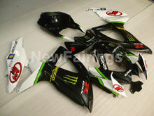 Laden Sie das Bild in den Galerie-Viewer, Black and White Green Monster - GSX-R600 08-10 Fairing Kit