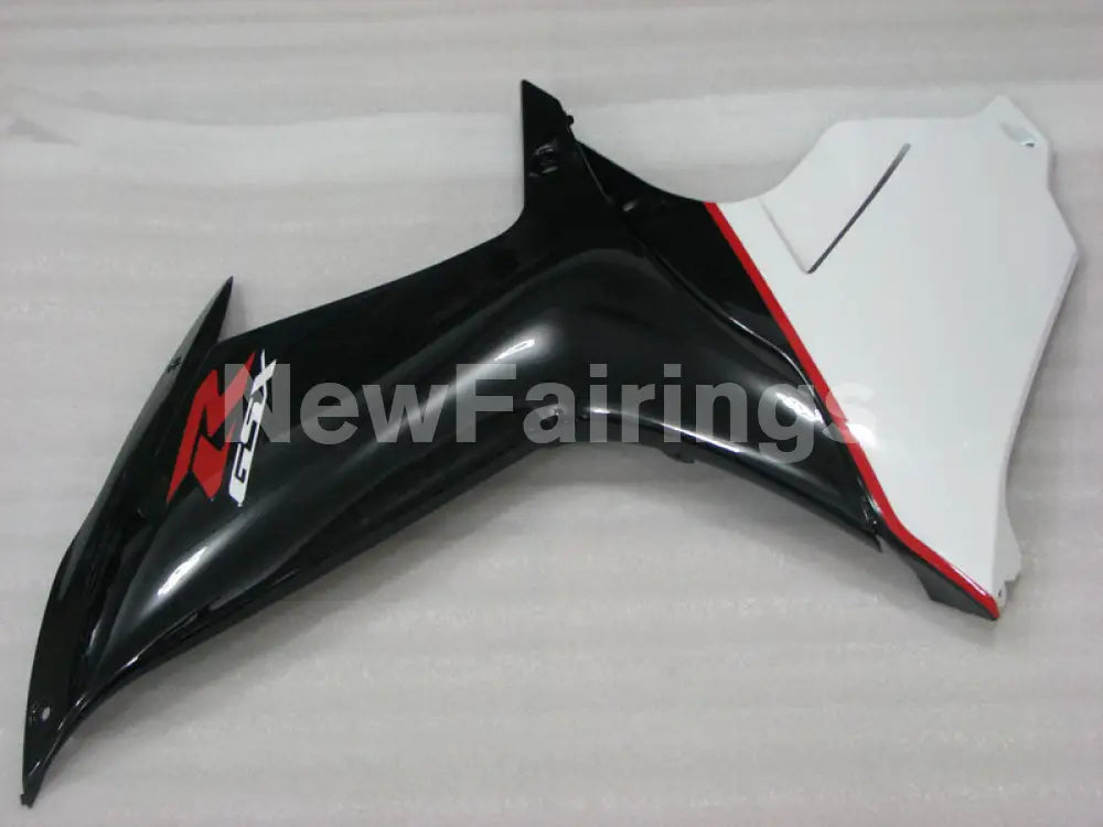 Black and White Red Factory Style - GSX-R600 11-24 Fairing