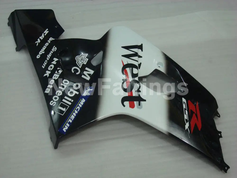 Black and White West - GSX-R750 04-05 Fairing Kit Vehicles