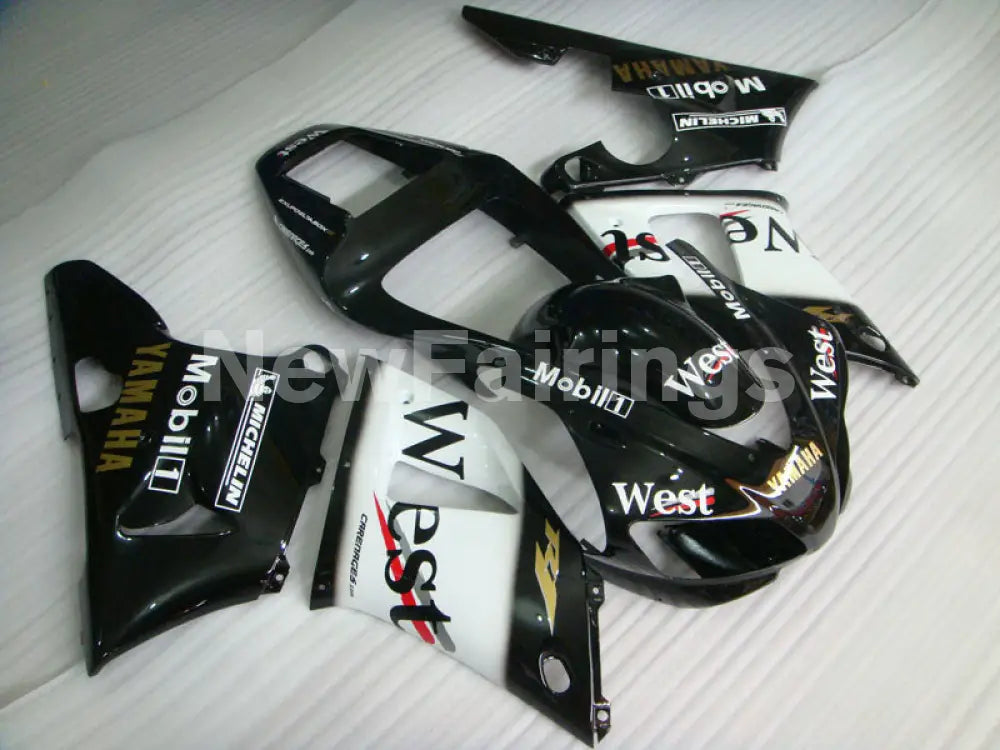 Black and White West - YZF-R1 98-99 Fairing Kit - Vehicles