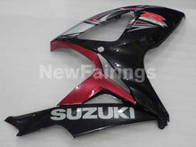 Laden Sie das Bild in den Galerie-Viewer, Black and Wine Red Factory Style - GSX-R750 06-07 Fairing