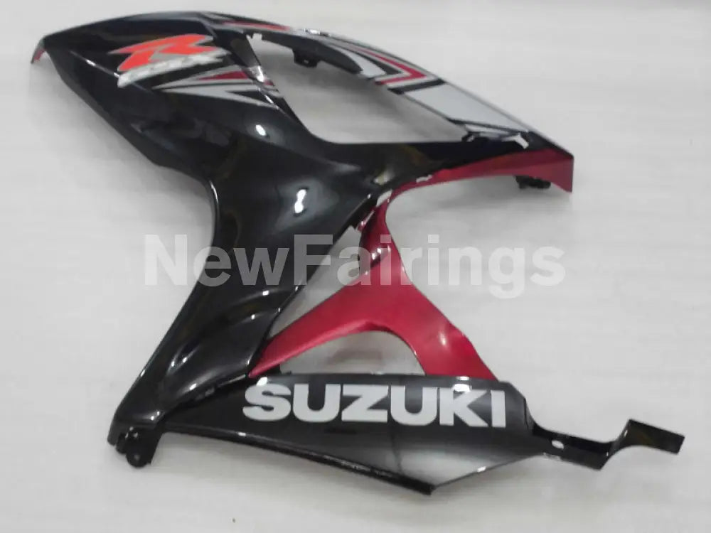 Black and Wine Red Factory Style - GSX-R750 06-07 Fairing