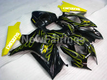 Laden Sie das Bild in den Galerie-Viewer, Black and Yellow Flame - GSX - R1000 07 - 08 Fairing Kit