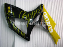 Laden Sie das Bild in den Galerie-Viewer, Black and Yellow Flame - GSX-R600 06-07 Fairing Kit -