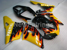 Laden Sie das Bild in den Galerie-Viewer, Black and Yellow Flame - YZF-R1 98-99 Fairing Kit