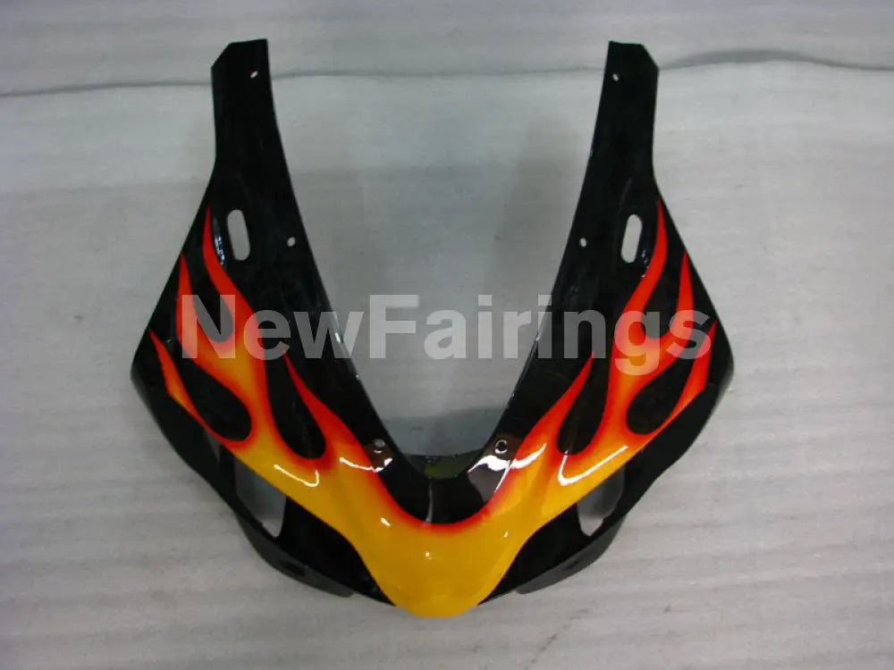 Black and Yellow Flame - YZF-R1 98-99 Fairing Kit