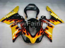 Laden Sie das Bild in den Galerie-Viewer, Black and Yellow Flame - YZF-R1 98-99 Fairing Kit