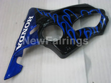 Laden Sie das Bild in den Galerie-Viewer, Black and Blue Flame - CBR600 F4i 01-03 Fairing Kit -