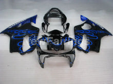 Laden Sie das Bild in den Galerie-Viewer, Black and Blue Flame - CBR600 F4i 01-03 Fairing Kit -