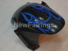 Laden Sie das Bild in den Galerie-Viewer, Black and Blue Flame - CBR600RR 03-04 Fairing Kit - Vehicles