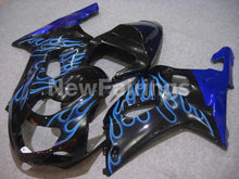 Laden Sie das Bild in den Galerie-Viewer, Black and Blue Flame - GSX-R750 00-03 Fairing Kit Vehicles